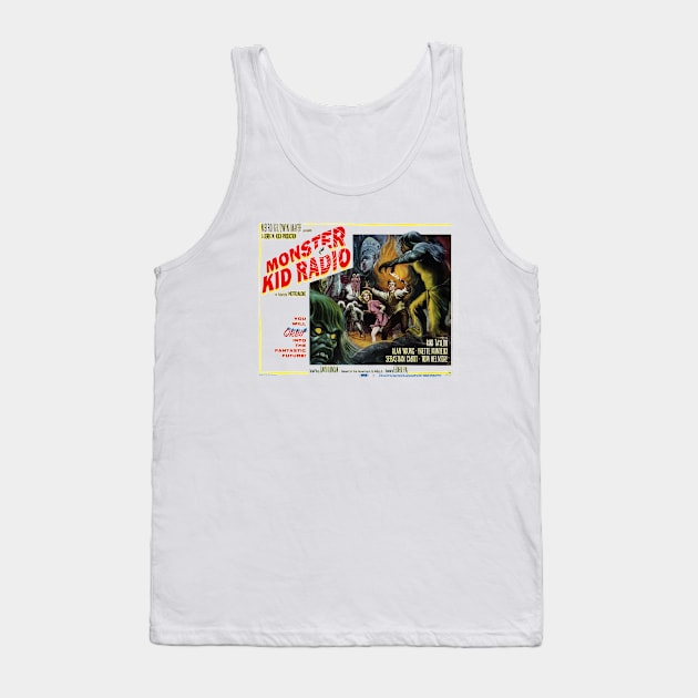 Time for the Monster Kid Radio Time Machine Tank Top by MonsterKidRadio